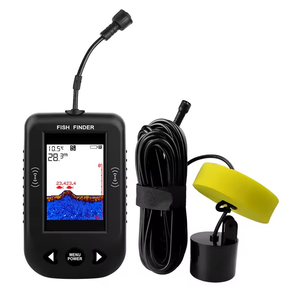 Fishing Depth Finder - Alarm 100M Portable Sonar Fish Finders