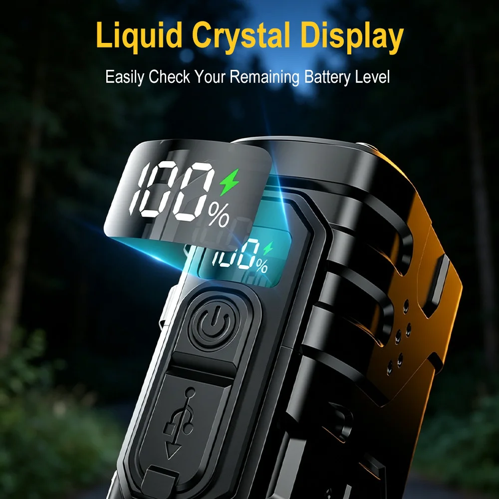 BORUIiT Hand Crank EDC LED Fla - Fishing Light review and price
